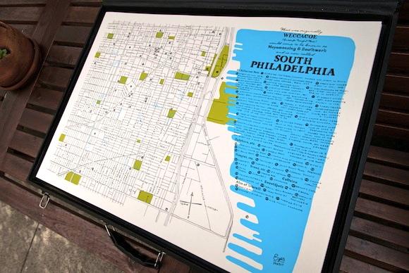 South Philly map from EyesHabit